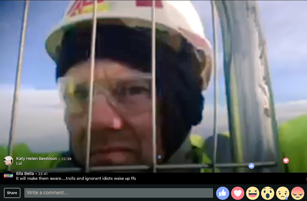 ZeroCarbonWales's tweet photo. .@CuadrillaUK #fracking @NoFrackLancs #Lancashire. Protectors will go down in history they own the #moralehighground https://t.co/hxTweRB2sW https://t.co/a6hJT2A9ye