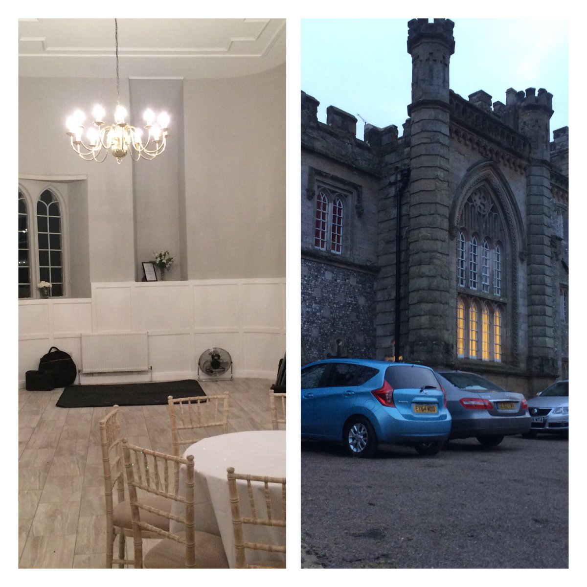 TheRustiques's tweet image. We had a lovely time at Castle Goring for the Winter Wonderland wedding of Mr and Mrs Lord! Congratulations again and all the best!