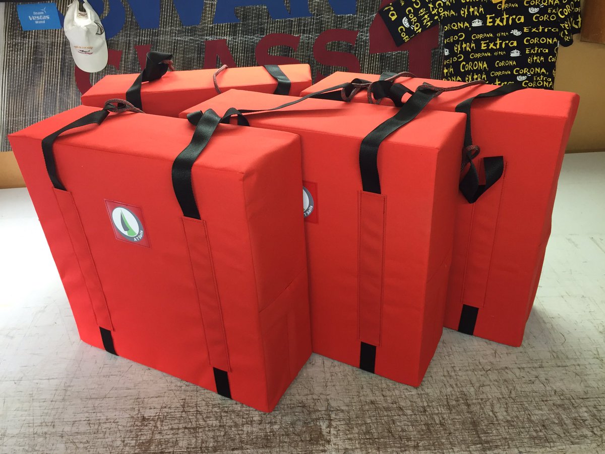 ATSails's tweet image. Block foam fenders ready for a new Sunfast 3600