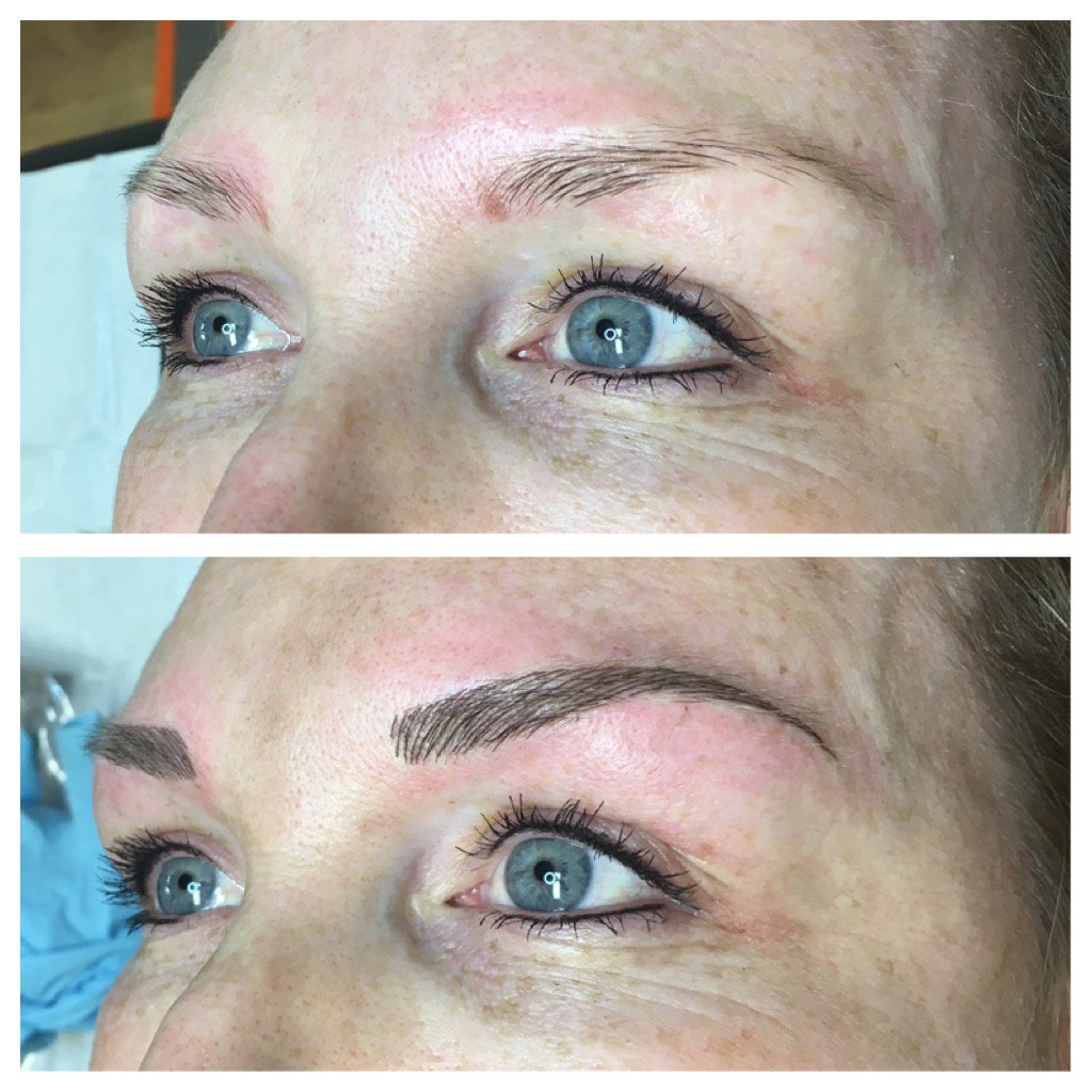 PerfectReflect1's tweet image. #perfectreflection for semi permanent make up. #spmu