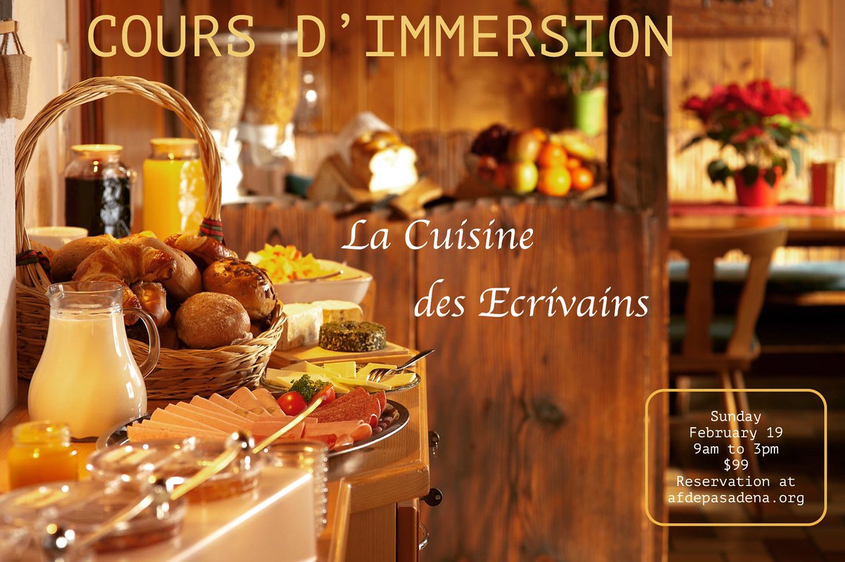 afdepasadena's tweet image. Did you know that Rabelais, Zola and Gautier were foodie pioneers? #immersioncourse #alliancefrancaise #culture #literature #gastronomy