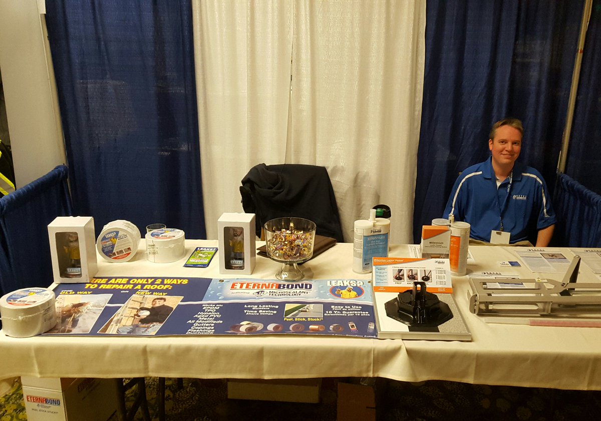 RCIPugetSound's tweet image. Say hi to TJ of Royal Sealants, RCI member, at the RCAW.