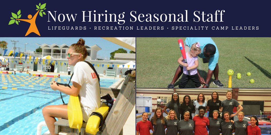 tampaparksrec's tweet photo. Applications are now available online for seasonal staff positions. Apply today at https://t.co/ZJ4qBaS4fu #SummerJob #WeAreHiring https://t.co/ucgr0DBGrk