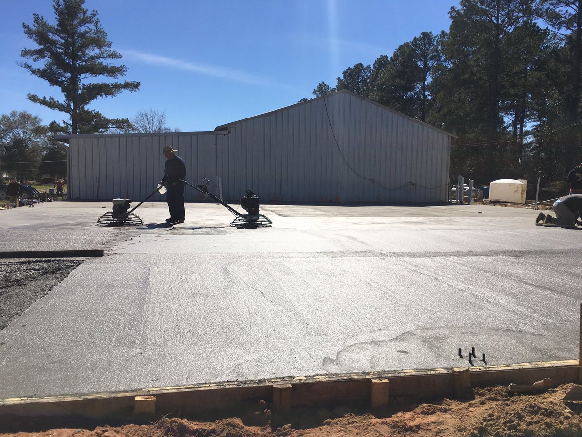 Great day to build a new brewery addition!