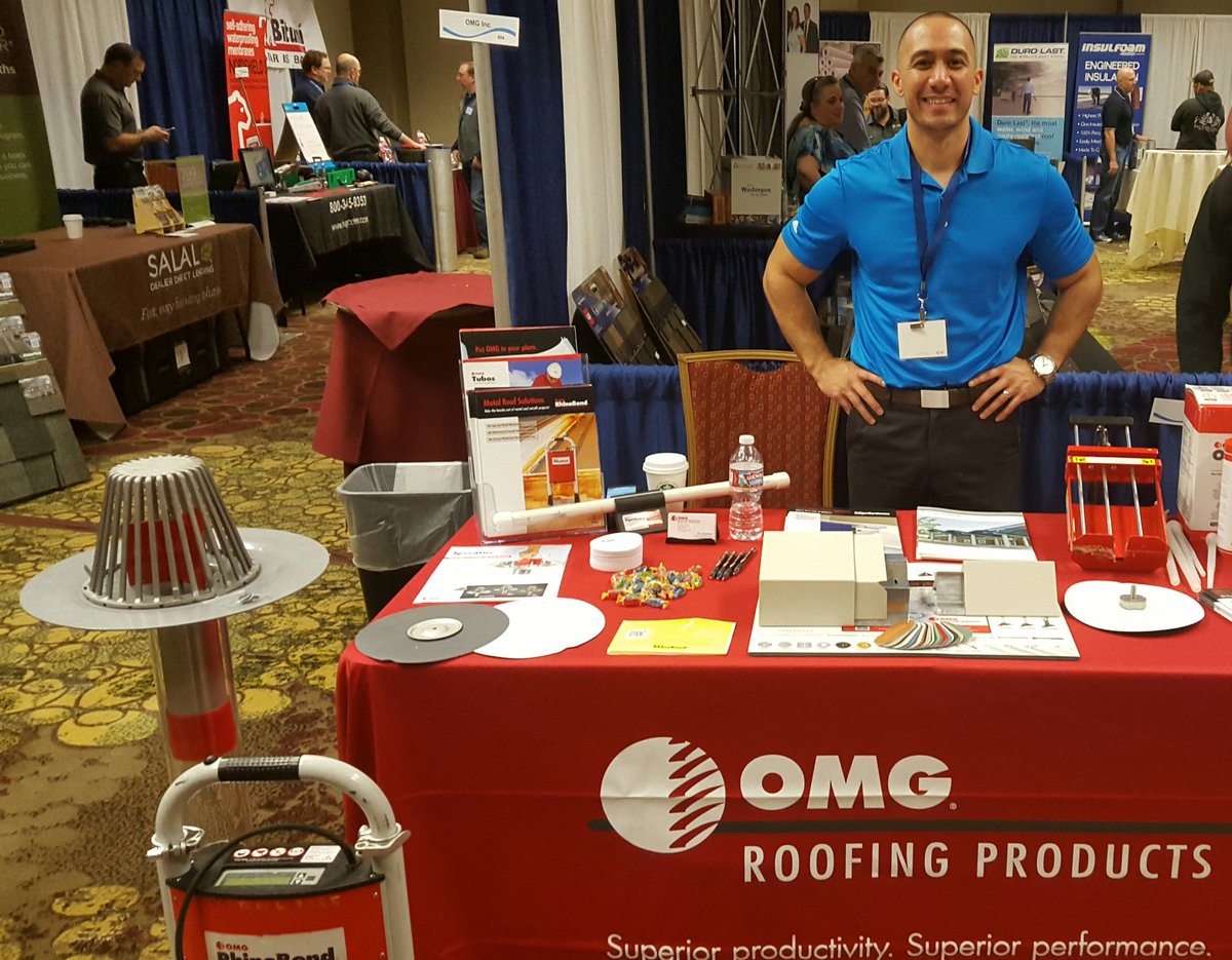RCIPugetSound's tweet image. Stephen Negahbani of @OMGRoofProducts is at RCAW with us. Another great supporter of our Chapter.