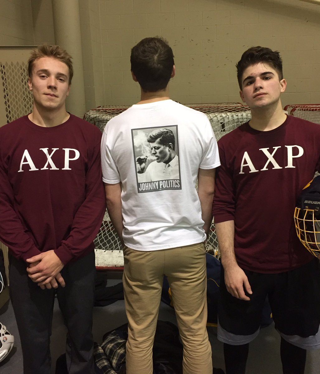 MiamiAXP's tweet photo. The AXP Broomball team got the big 4-2 victory last night #RushAXP https://t.co/vDrXX56YDM