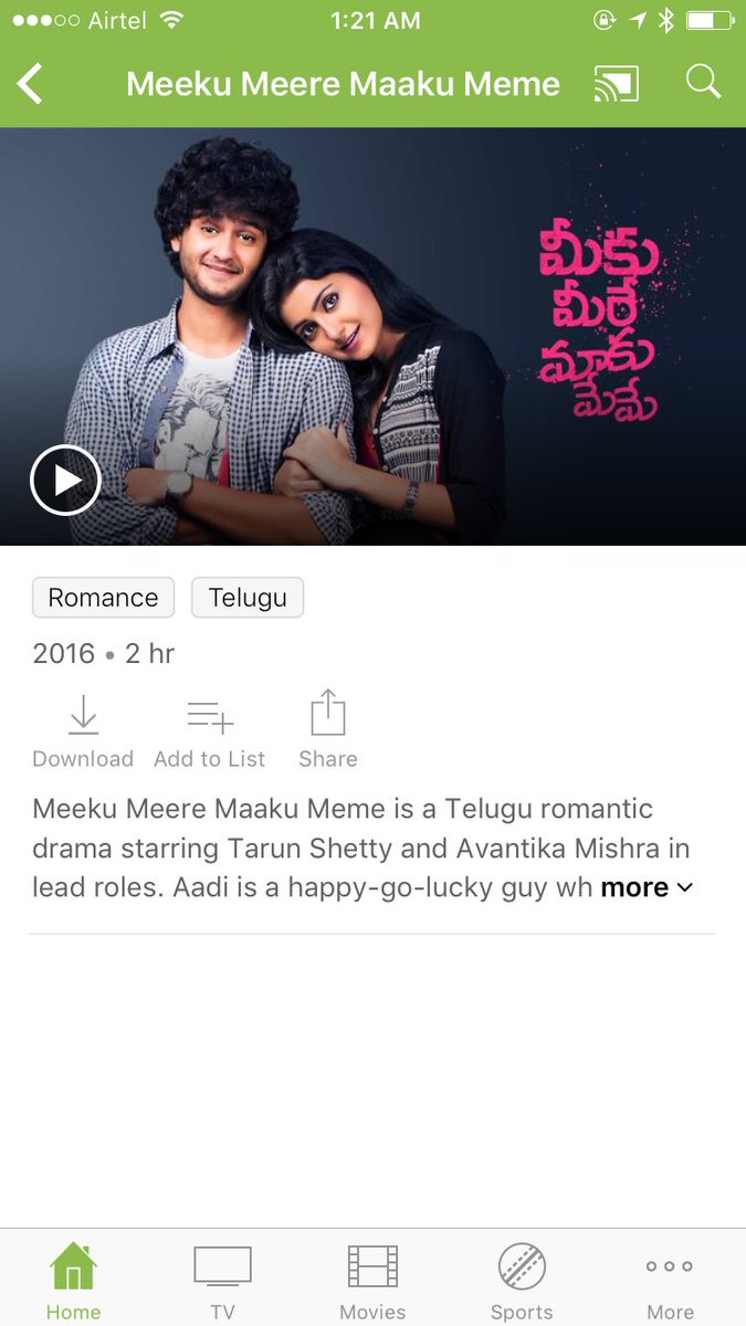 DinakarNamburi's tweet image. @Me2Ma2 on @hotstartweets #M2M2 go watch it #tweeps