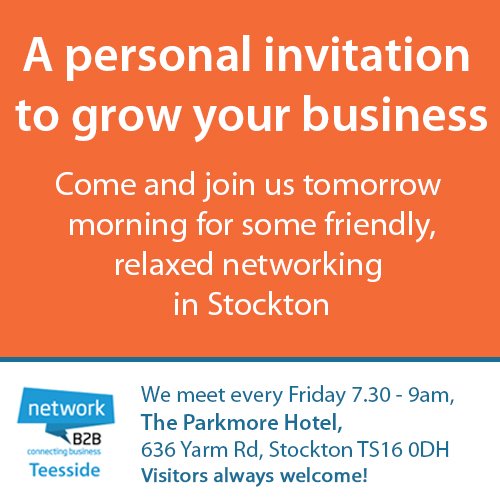 networkb2btees's tweet photo. Calling all Teesside Businesses! https://t.co/0qKx9sHcH4