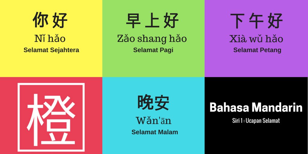 Gambar Ucapan Selamat Pagi Dalam Bahasa Mandarin