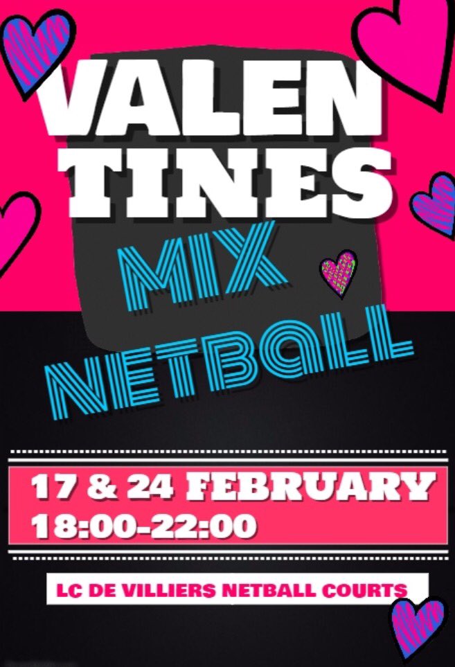 ⛹️‍♀️❤🐘 #ValetinesNetball #inittowinit