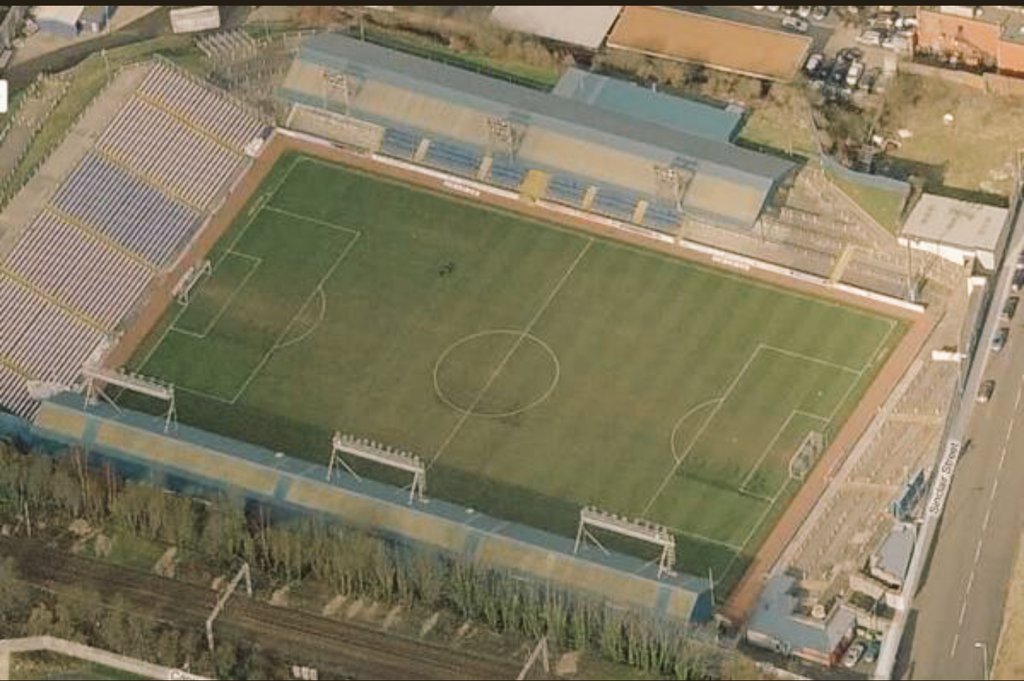 OldGmfc's tweet photo. Our home #gmfc #cappielow https://t.co/OXSqlOCzrz