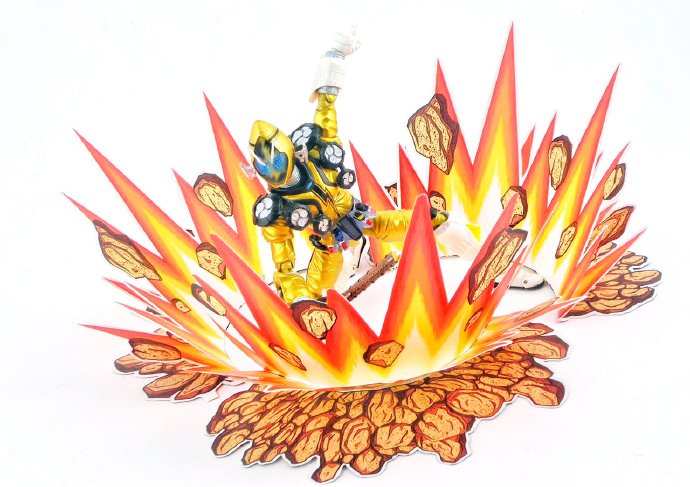 ドラゴンホース株式会社 على تويتر 中国のホビー情報サイトactoysが弊社のペーパーエフェクト 爆発a アニメver についてレビューをしてくださった T Co H7imgiouhv それにしても 四駆に使うとはなかなか斬新なアイデアですね エフェクトパーツ