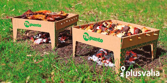 plusvaliacomec's tweet photo. Un grupo de argentinos creó la primera parrilla descartable y biodegradable de cartón, ideal para comer parrilladas en espacios reducidos https://t.co/rYbCeeJJbY