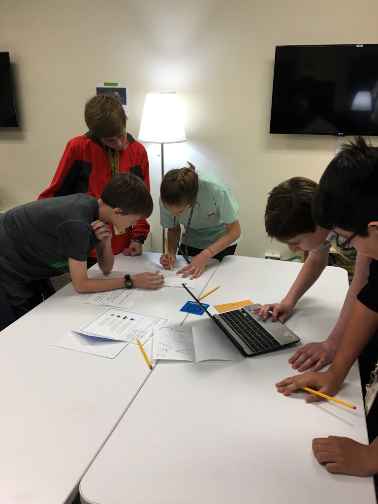 RKB51's tweet photo. BreakoutEDU @NorthJuniorHigh in action!!  #risdgreatness #rnjhnextlevel #GTinRISD https://t.co/pQreme1OWs