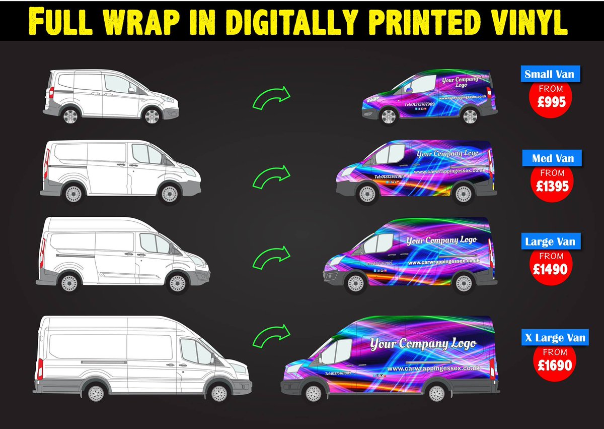 PromosignsLtd's tweet photo. Digitally Printed Vinyl Graphics For Full Van Wrap. Prices Start From £995.00 #VanWrapping #VanGraphics #PromoSigns #VanWrap https://t.co/u2Xrlt01Jy