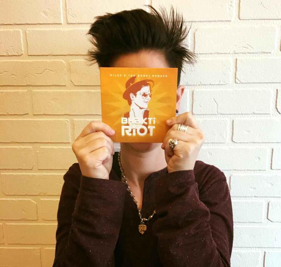 Meet Miles and the Monki Menace. Join us for the band’s first album- Kirtan Riot- release! bit.ly/2lW5RFY