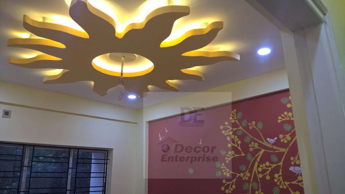 Decor Enterprise On Twitter Mrs Tanima Das 2bhk Flat Gypsum