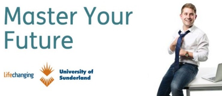 sunderlanduni's tweet photo. Don't forget our Postgraduate Open Day today until 7pm at our City Campus #MasterYourFuture #OpenDayUoS https://t.co/5U4pZPwCLx