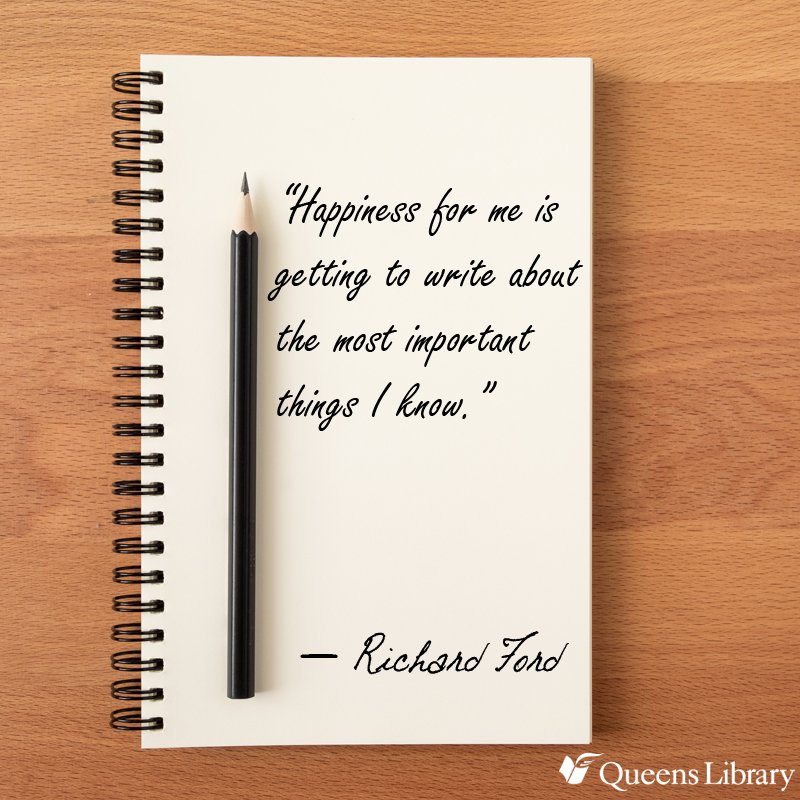 Happy Birthday to novelist & short story writer Richard Ford! 