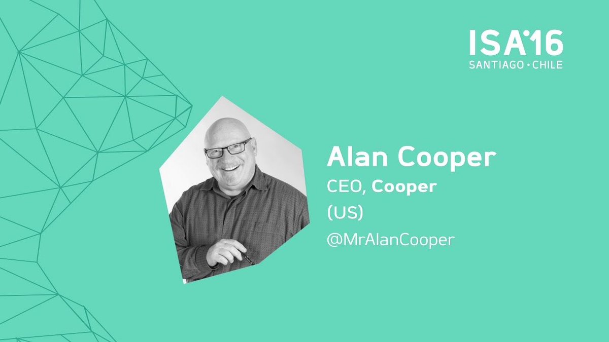 cooper's tweet photo. If you missed @mrAlanCooper's #RanchStories keynote at #ISA16, you're in luck! Check out the video here: https://t.co/Iolu27zBT6 https://t.co/U5FqOb5Pvj