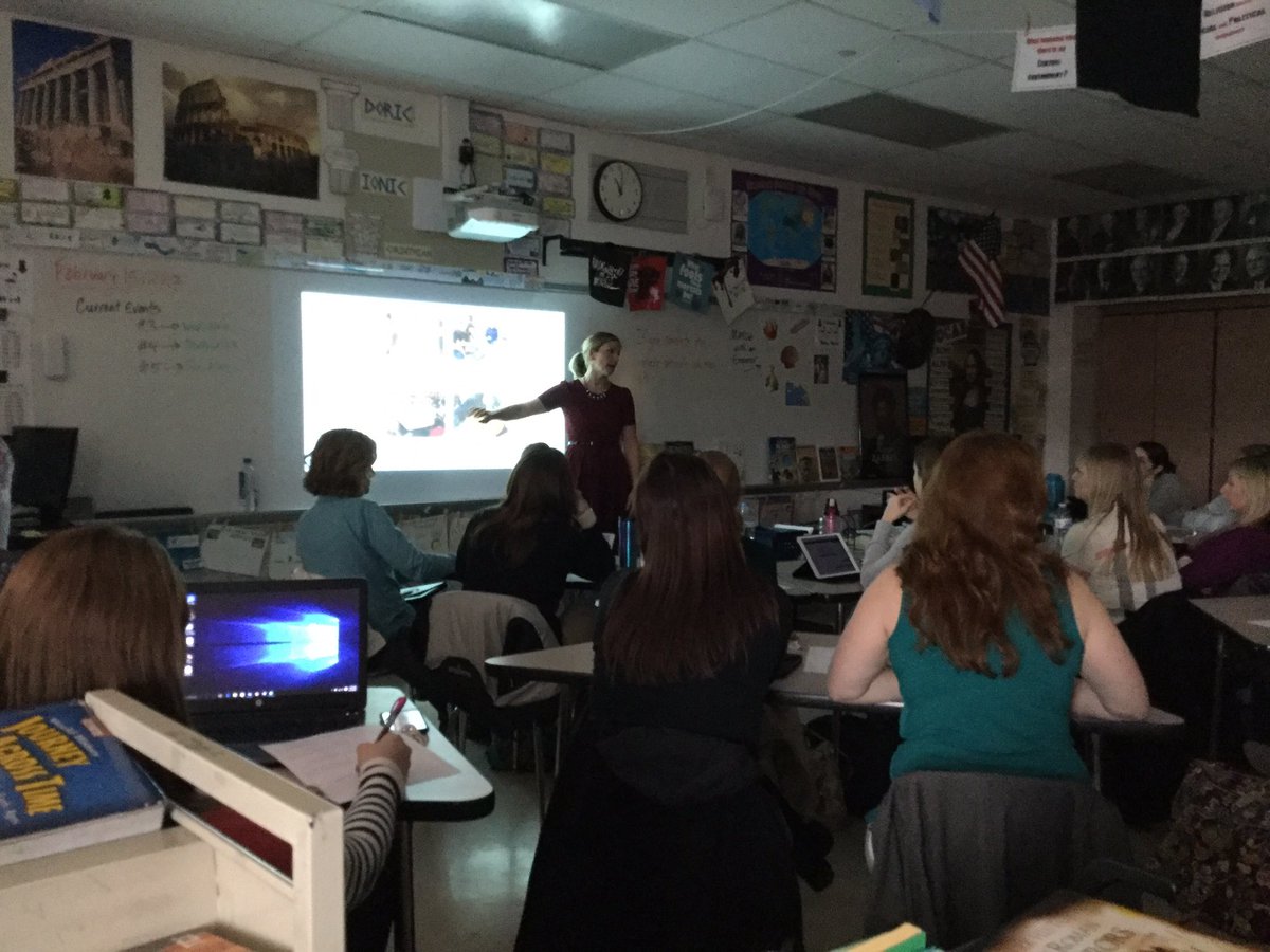 Expert elementary teachers providing staff development for colleagues during our district wide staff development day.