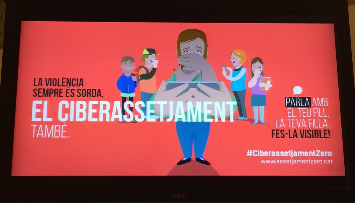 marcjurado's tweet photo. .@ensenyamentcat i diverses federacions de mares i pares presenten la campanya #CiberassetjamentZero. ⛔️

▶️ https://t.co/8CgtijDLVa https://t.co/HsFKMTO5dw