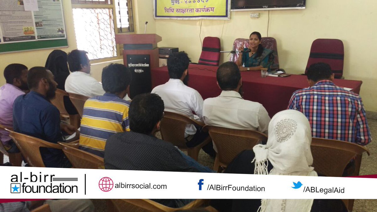 ABLegalAid's tweet photo. Successfully Completed 4 days Para-Legal Volunteers Training Conducted by #DLSA  and Supported by #AlBirrFoundation @mumbaingos https://t.co/RmEDoBkVaV