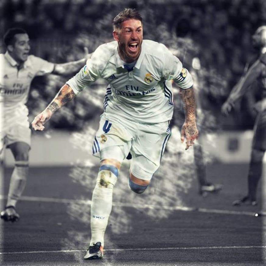 curro2311's tweet photo. Capitan solo hay 1 por mas que se busque! Grande capitan! @SergioRamos https://t.co/rt5zy5lteV