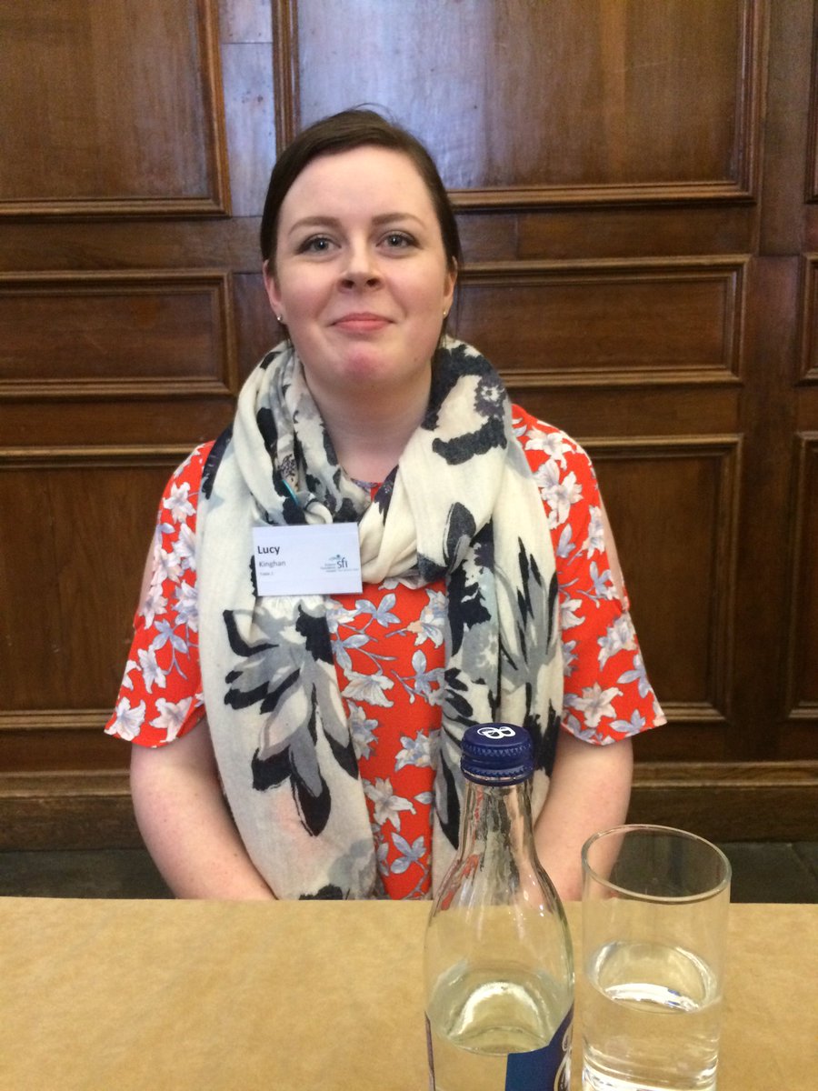 Brilliant @SFIdiscover speed dating session and #cathyfoley you have an alternative career ahead would you wish to! #believeinscience