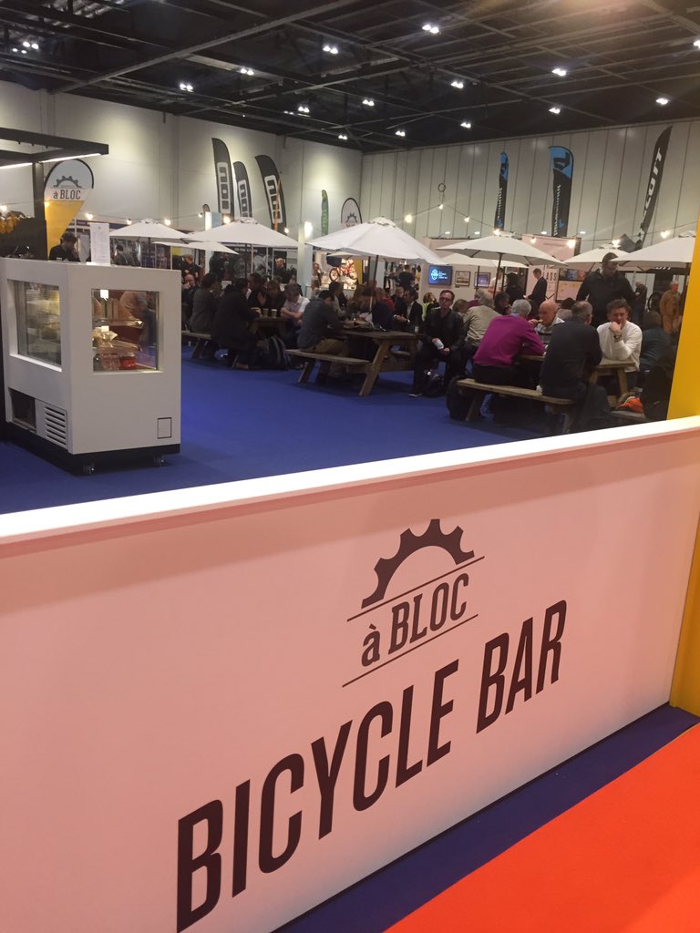 bastion_connect's tweet photo. Loving the @aBLOCBikeBeer bar at @Telegraphevents #LondonBikeShow! 🚴🚵🚴‍♀️🚵‍♀️🍻🍻🍻 #ExCel @londonbikeshow https://t.co/O5BclSqXdF