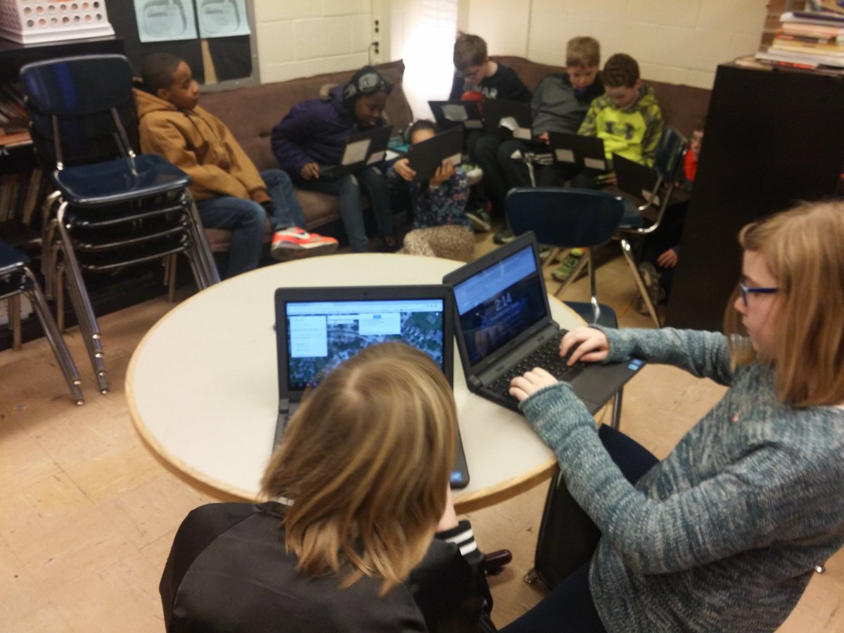 Students used #MyMaps to make maps of American colonies. They learned latitude and longitude and used an AUTHENTIC tool people use everyday.
