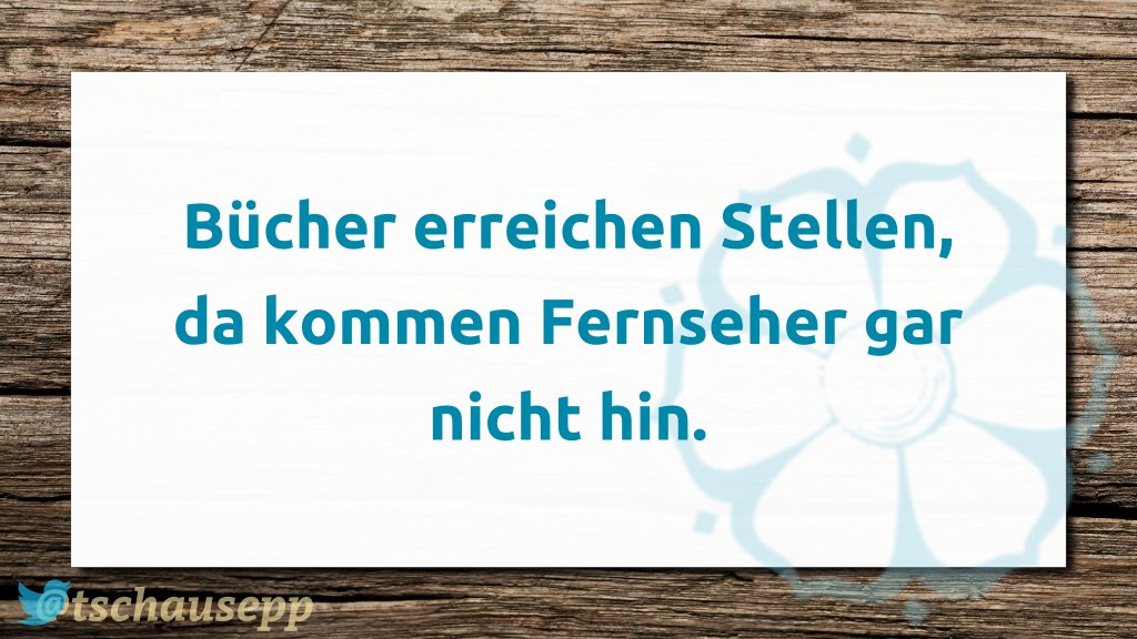 #tsspruch #buecher