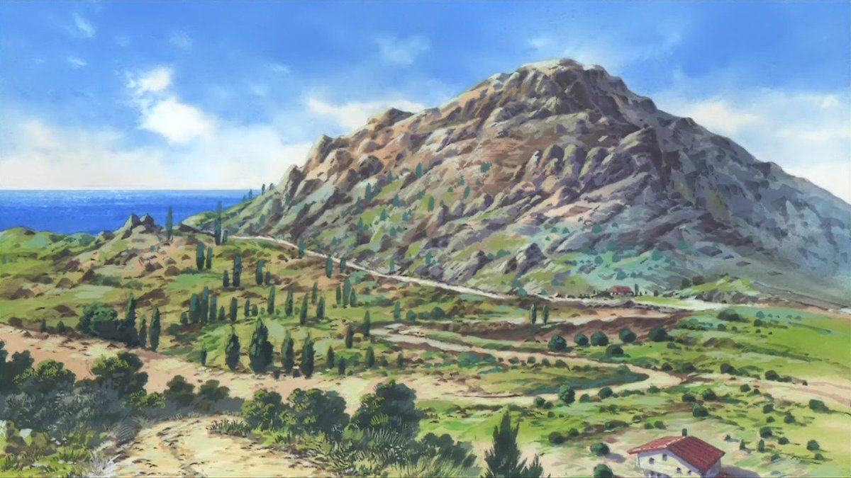 Animation Backgrounds On Twitter Porphy No Nagai Tabi Tomomi