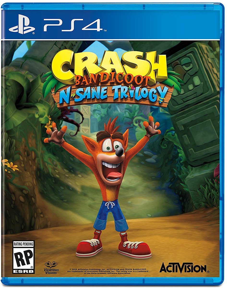 Crash Bandicoot N. Sane Trilogy - PlayStation 4 Standard Edition :  Activision Inc: Video Games, crash 
