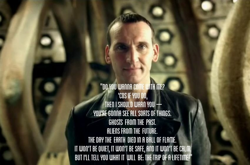 A very happy birthday to Christopher Eccleston who played the absolutely fantastic 9th Doctor!   