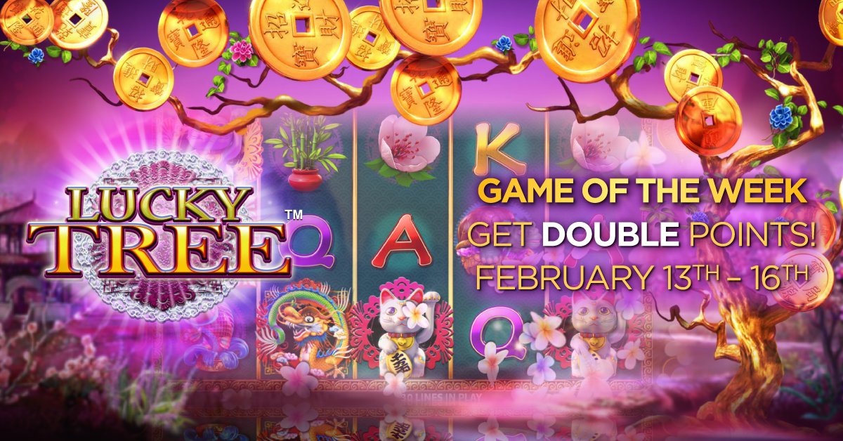 GNOnlineCasino's tweet image. LAST DAY to get double Golden Points on #LuckyTree!
bit.ly/2k36XhK