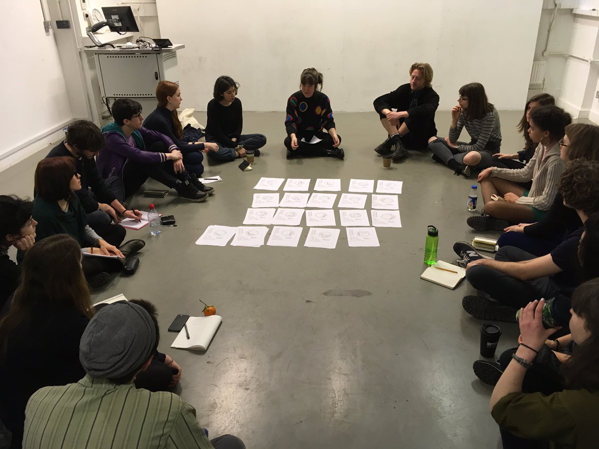 TODAYS WORKSHOP led by @astrologyforartists. #sladegradfam