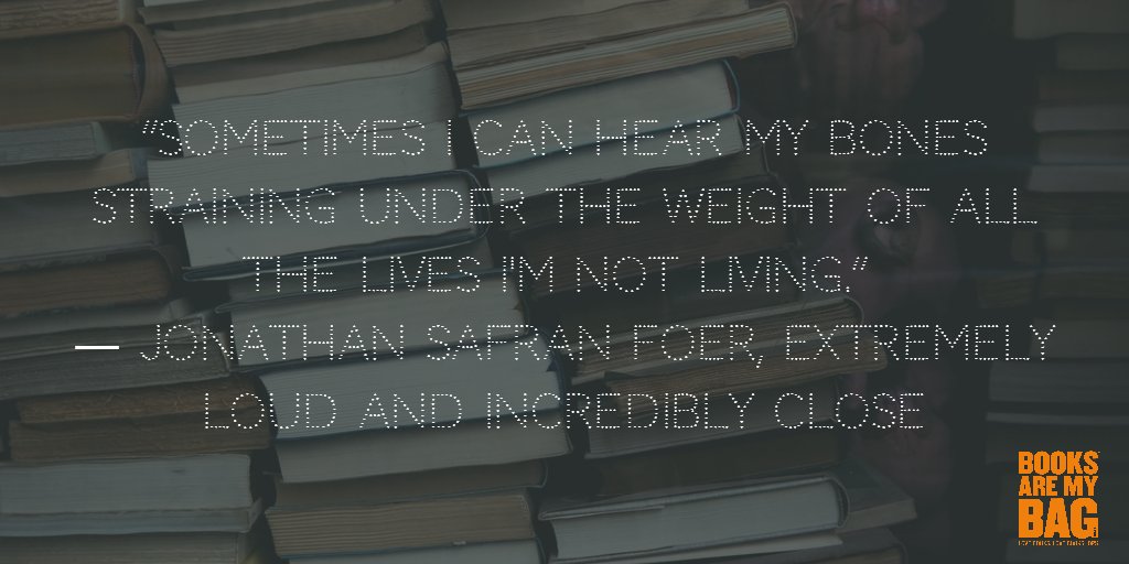 Happy birthday Jonathan Safran Foer. You have a way with words. 