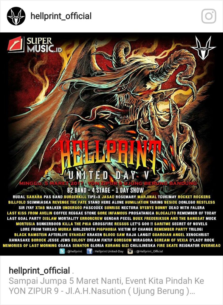 errorpunkcrew's tweet photo. Are you ready for Hell on earth? #errorcrew #adiktif #hellprint #bandung #punkrocktrip https://t.co/DXMB5GeNMD