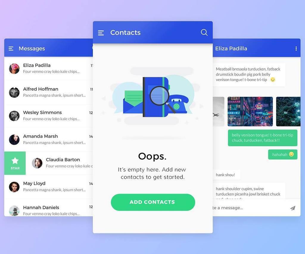 GetDesignTalks's tweet image. Chat app UI by @elpassion 
Visit bestfolios.com to get best new portfolio designs every da… ift.tt/2lmjxxs