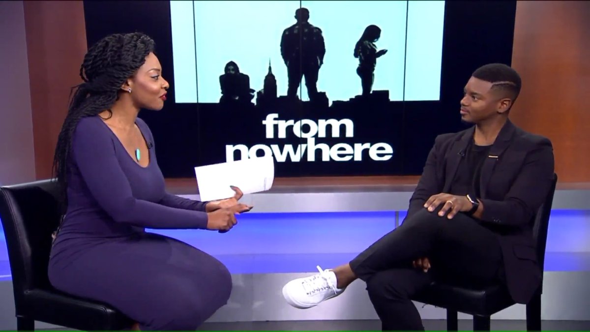 callmejmallory's tweet photo. @PIX11News Segment talks @FromNowhere2017 @SHO_Homeland @QuanticoTV  #immigration #actor #purpose 

https://t.co/h9V7cTaFVe https://t.co/0HQmLBFC2V