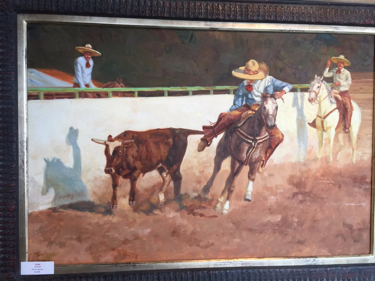 Nacido Charro / Born Charro Edgar Sotelo original art aqha.com/news/2017/janu…