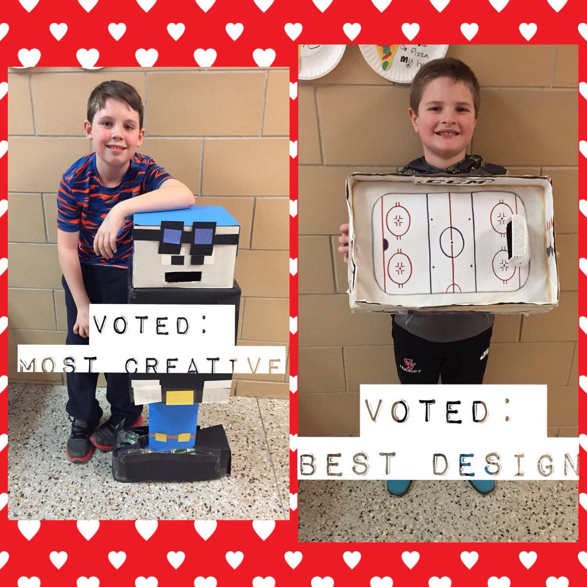 seibelgrade4's tweet photo. Check out these Valentine boxes!💘💋🍭❌⭕️ @ChippewaFallsSD #MightyCardinals https://t.co/EUGcmNSJij