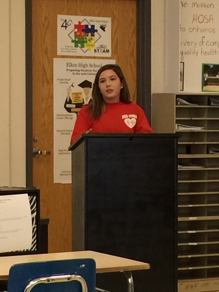 CAltemueller's tweet photo. Business Advisory @EHS Blood Drive Recap by Mercy Thompson #savelives #HOSA #EHSstudents https://t.co/chidCbZQJj