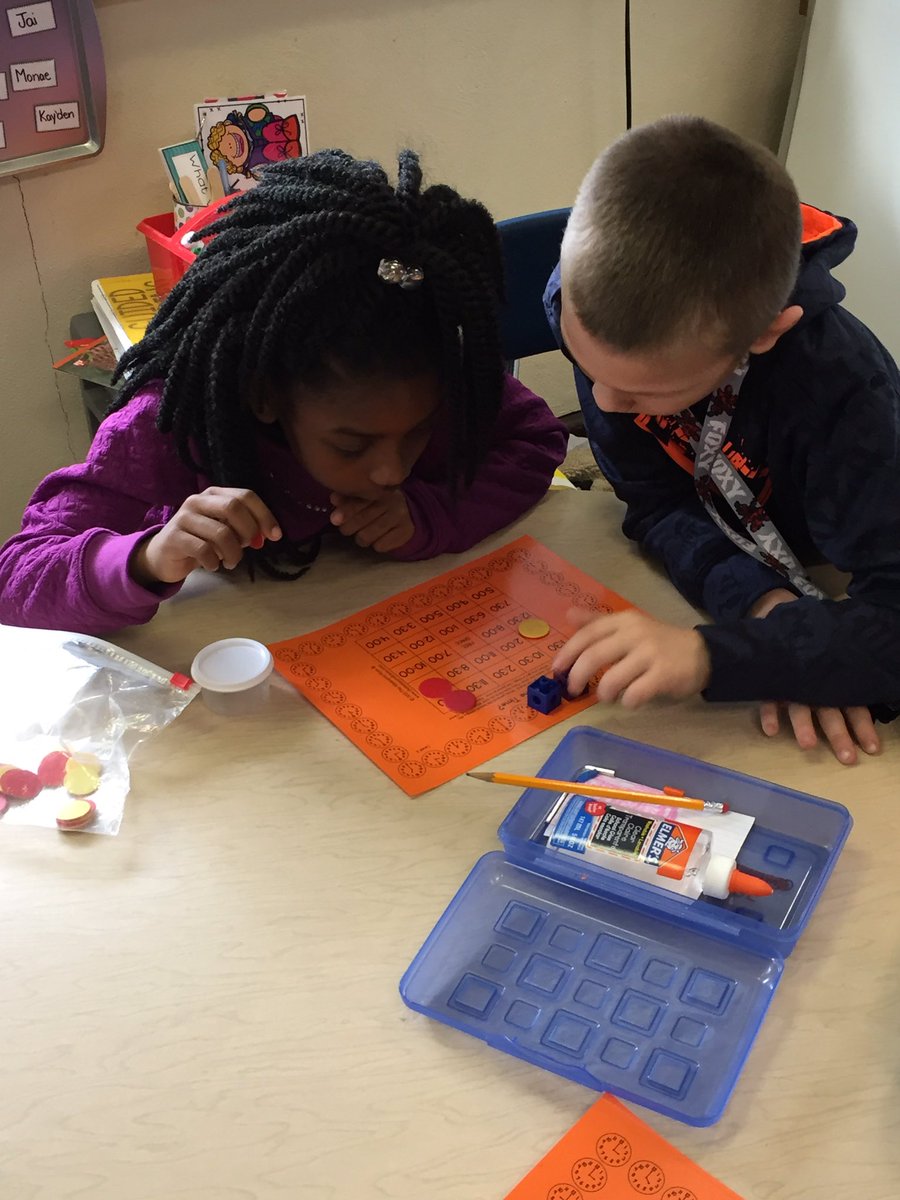 Miss_Boquard's tweet image. Math With Someone at DES! Loving Time Bingo with Mrs. Maggs&apos; third graders! #mathwithsomeone #BCPSz_4 @DundalkES