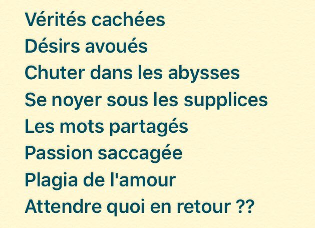 SelfVip's tweet photo. 💔#JeudiConfession 💔 https://t.co/5mH9Z2xMtw