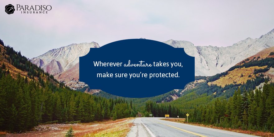 paradisoins's tweet photo. #Protect your #vehicle when #adventure calls. https://t.co/mnxLIL0pCi #CTins #autoins https://t.co/1RGVSh6Z5t