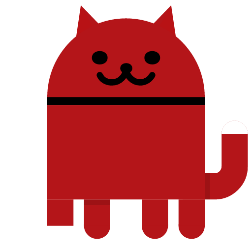 panda939393's tweet image. 色違いの猫イラストが見られるだけの7.0イースターエッグを飽きずに続けてるけど、初めてこんな真っ赤な猫でてきた！
レアかな！！( ﾟ∀ﾟ)
#AndroidCat