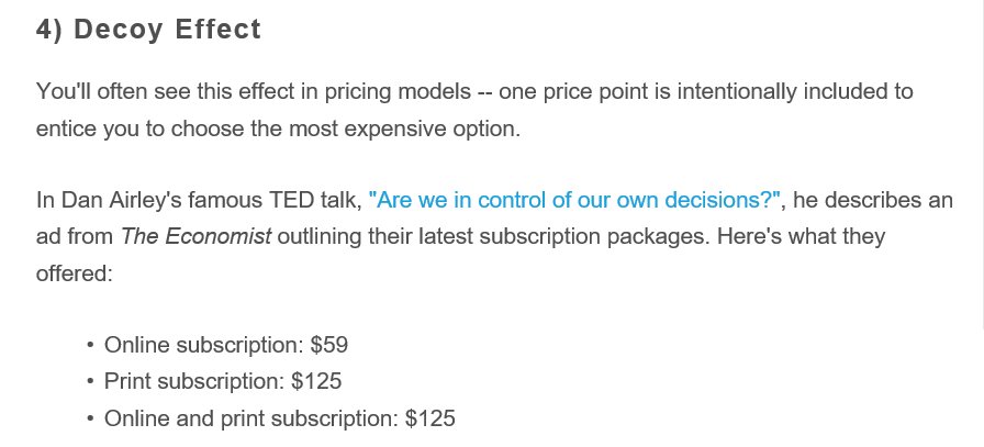 Applying Psychology to Marketing: Decoy Effect, Priming and more #oldiebutgoodie blog.hubspot.com/marketing/psyc…