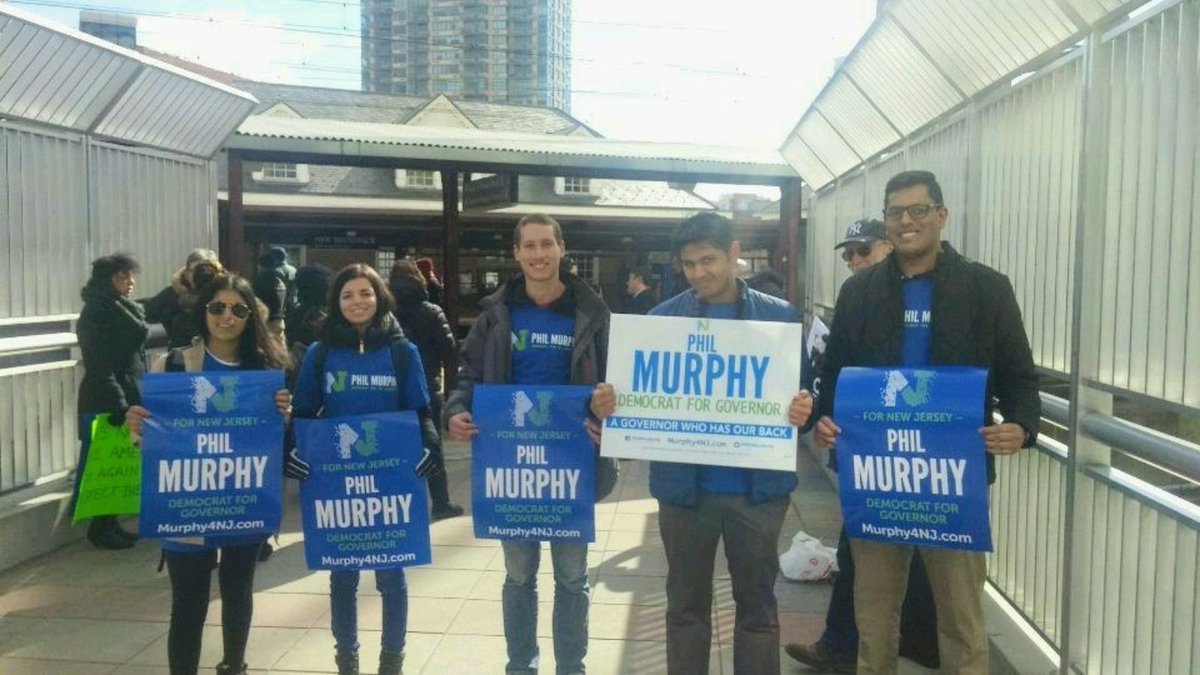 ParanoLLC's tweet image. Today's the "Walk to Washington," with @PhilMurphyNJ and @njchamber. First stops: Metro Park and New Brunswick